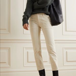 Nili Lotan | Jenna Corduroy Pant | Winter White